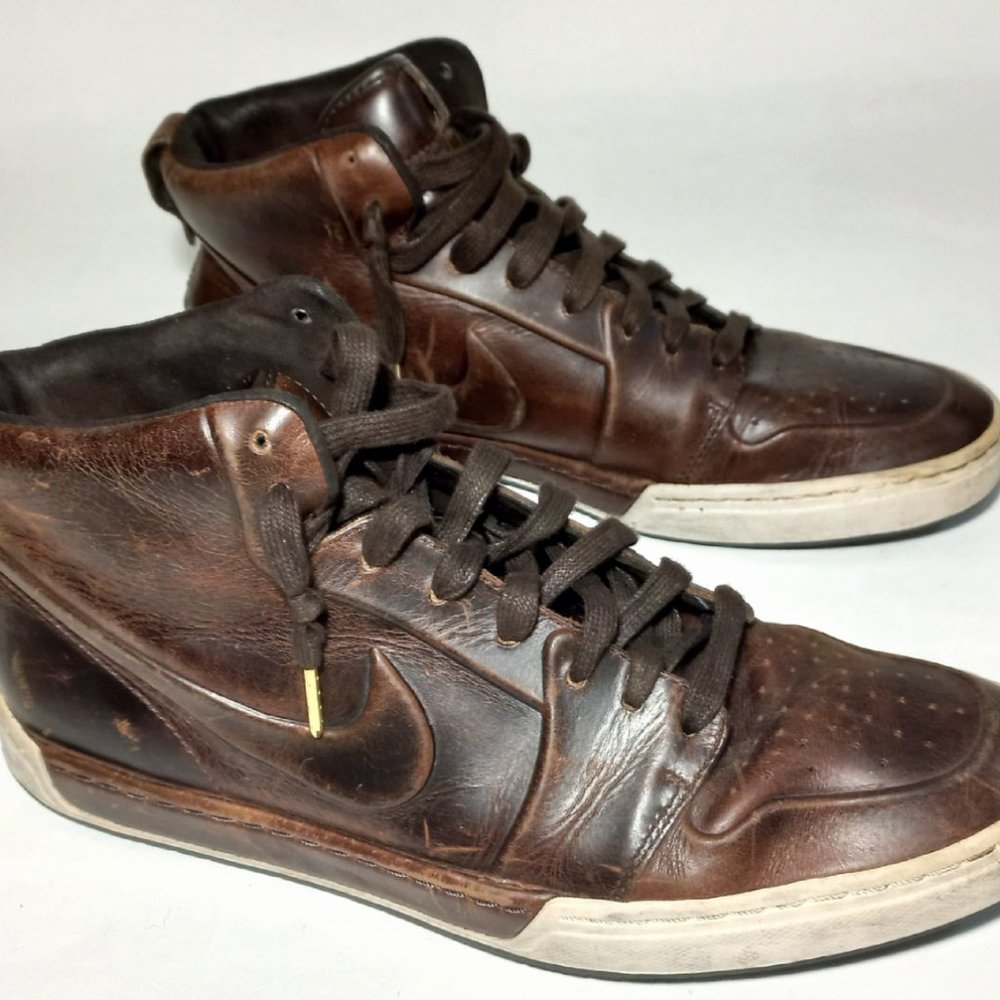 Nike Air Royal Mid VT Shoes Baroque Brown Sneakers Men’s Size 11 (395757-201)
